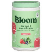 Bloom Greens & Superfoods, Berry, 4.8 Ounce