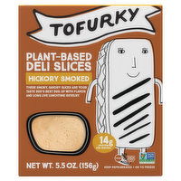 Tofurky Deli Slices, Plant-Based, Hickroy Smoked, 5.5 Ounce