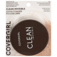 CoverGirl Loose Powder, Clean Invisible, Translucent Medium 115, 0.63 Ounce