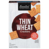 Essential Everyday Crackers, Thin Wheat, 8.5 Ounce