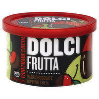 Saco Dolci Frutta Dipping Shell, Dark Chocolate, 8 Ounce