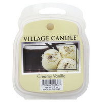 Village Candle Wax Melt, Creamy Vanilla, 2.2 Ounce