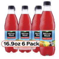 Minute Maid  Fruit Punch, Made W/ Real Fruit Juice, 6 Each