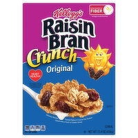 Raisin Bran Crunch Cereal, Original, Crunch, 15.4 Ounce