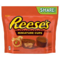 Reese's Miniature Cups, Milk Chocolate & Peanut Butter, Share Pack