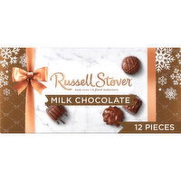 Russell Stover Christmas Milk Chocolate, Assorted, 9.4 Ounce