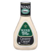 Ken's Steak House Dressing, Creamy Caesar, 16 Fluid ounce