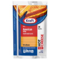 Kraft Plant Based Slices, American Style, 10 Each