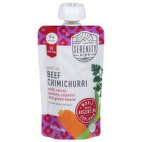 Serenity Kids Chimichurri, Grass Fed, Beef, 7+ Months, 3.5 Ounce