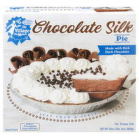 The Village PieMaker Pie, Chocolate Silk, 34 Ounce