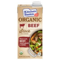 Kitchen Basics Stock, Organic, Beef, 32 Ounce