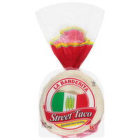 La Banderita Flour Tortillas, Soft & Thin, Street Taco, 16 Each