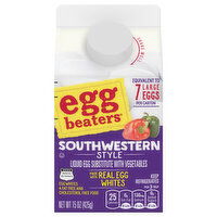 Egg Beaters Liquid Egg Substitute, with Vegetables, Southwestern Style, 15 Ounce