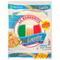 La Banderita Carb Counter Flour Tortillas, Carb Lean, Snack Size, 8 Each