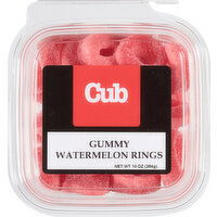 Cub Gummy Watermelon Rings, 10 Ounce