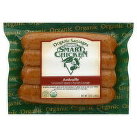 Smart Chicken Andouille, Organic, 12 Ounce