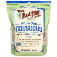 Bob's Red Mill Couscous, Tri-Color Pearl, 16 Ounce