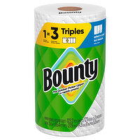Bounty Select-A-Size White 2-Ply Triple Roll Paper Towels, 1 Each