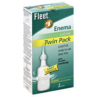 Fleet Enema, Saline, Twin Pack, 2 Each