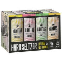 Mamitas Hard Seltzer, Assorted, 8 Pack, 8 Each