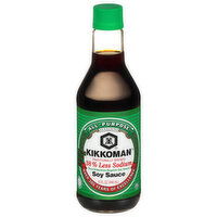 Kikkoman 38% Less Sodium Soy Sauce, 15 Each