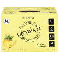 Carbliss Pineapple Vodka Cocktail, 12 Each