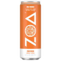 Zoa Energy Drink, Zero Sugar, Wild Orange, 12 Fluid ounce