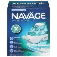 Navage Nose Cleaner + SaltPod Capsules, Congestion Relief, 1 Each