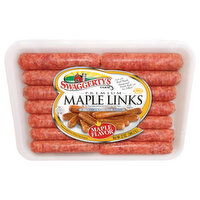 Swaggerty's Farm Butcher's Favorite Recipe Sausage Links, Maple Flavor, Premium, 12 Ounce