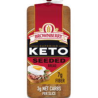 Brownberry Superior Keto Seeded Bread, 20 oz, 20 Ounce