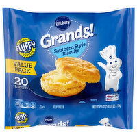 Pillsbury Grands! Biscuits, Southern Style, Value Pack, 20 Each