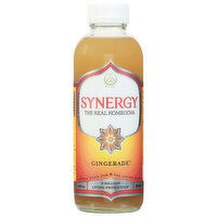 GT's Synergy Raw Kombucha, Gingerade, 16 Fluid ounce