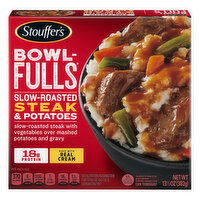 Stouffer's Bowl-Fulls Steak & Potatoes, Slow-Roasted, 13.5 Ounce