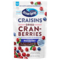 Ocean Spray Cranberries, Blueberry, Dried, 6 Ounce