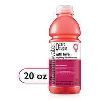 vitaminwater  With Love Nutrient Enhanced Water W/ Vitamins, Raspberry Dark Chocolate, 20 Fluid ounce