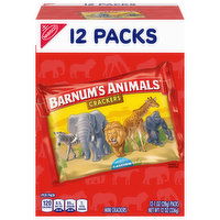 Barnum's Animals Crackers, Mini, 12 Pack, 12 Each