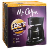 Mr Coffee Coffee Maker, Programmable, 12 Cup, 1 Each