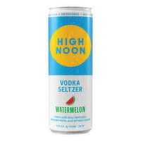 High Noon Watermelon Vodka Hard Seltzer 355ml Can 4pk, 355 Millilitre