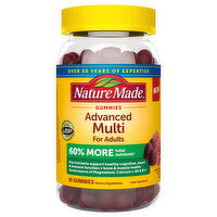 Nature Made Advanced Multi, for Adults, Gummies, Mixed Berry, 90 Each