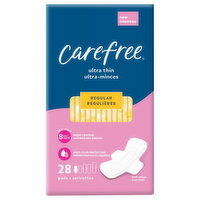 Carefree Pads, Ultra Thin, Regular, 28 Each