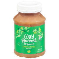 Wild Harvest Applesauce, Organic, Unsweetened, 23 Ounce