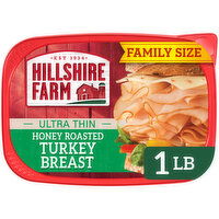 Hillshire Farm Ultra Thin Sliced Honey Roasted Turkey Breast Sandwich Meat, 16 Ounce