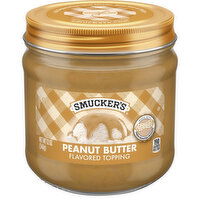 Smucker's Topping, Peanut Butter Flavored, 12 Ounce