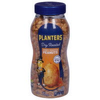 Planters Peanuts, Honey Roasted, Dry Roasted, 16 Ounce