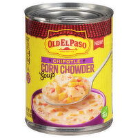 Old El Paso Soup, Chipotle Corn Chowder, Mild, 18.5 Ounce