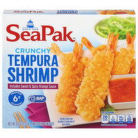 SeaPak Tempura Shrimp, Crunchy, 8.2 Ounce