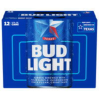 Bud Light Beer, 12 Each