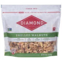 Diamond of California Walnuts, Shelled, 16 Ounce