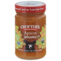 Crofter's Spread, Premium, Organic, Apricot, 16.5 Ounce