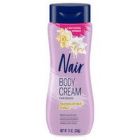 Nair Hair Remover, Body Cream, Nourishing Oat Milk & Vanilla, 7.9 Ounce